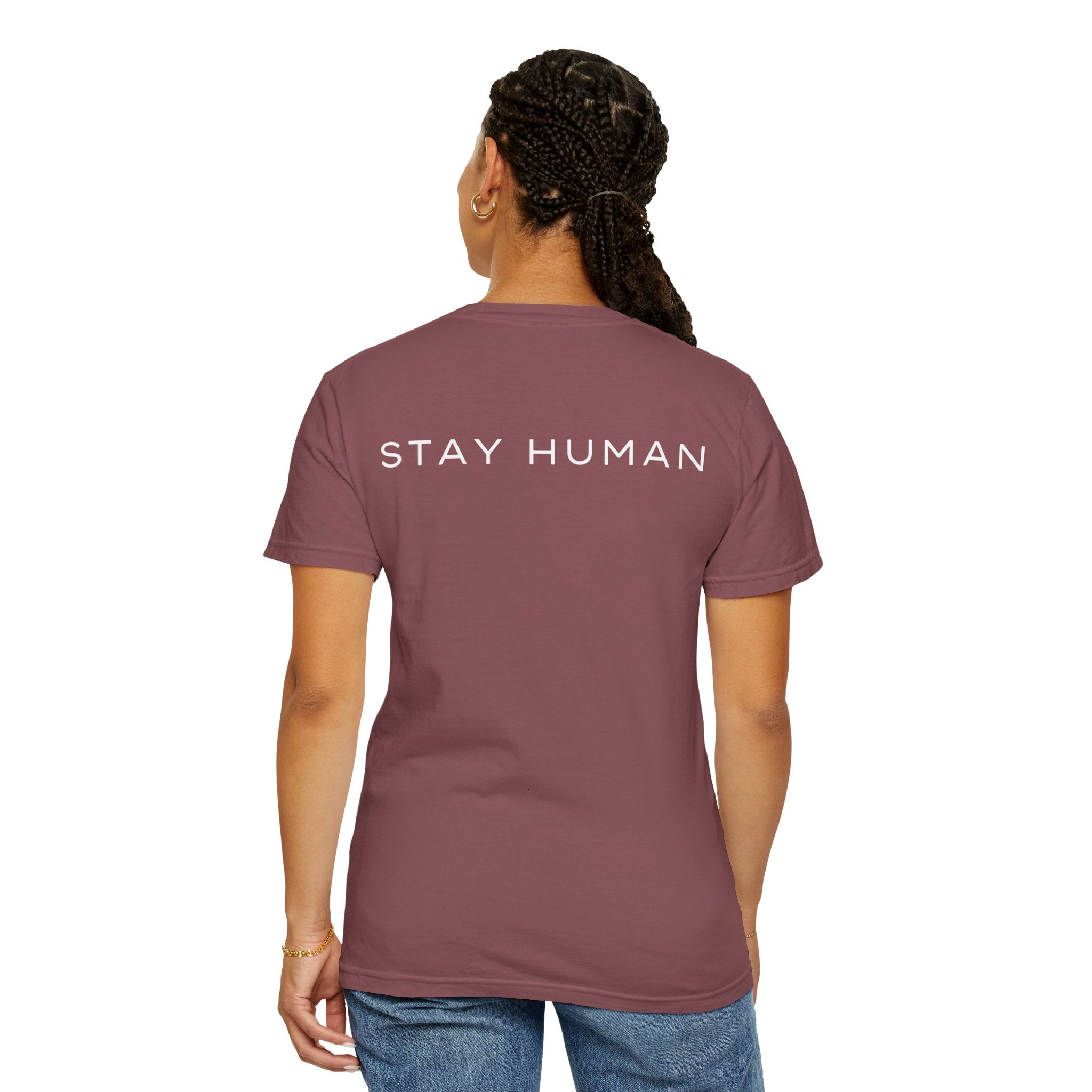 Unisex Garment-Dyed T-Shirt - 'None of This Is Normal' Statement Tee