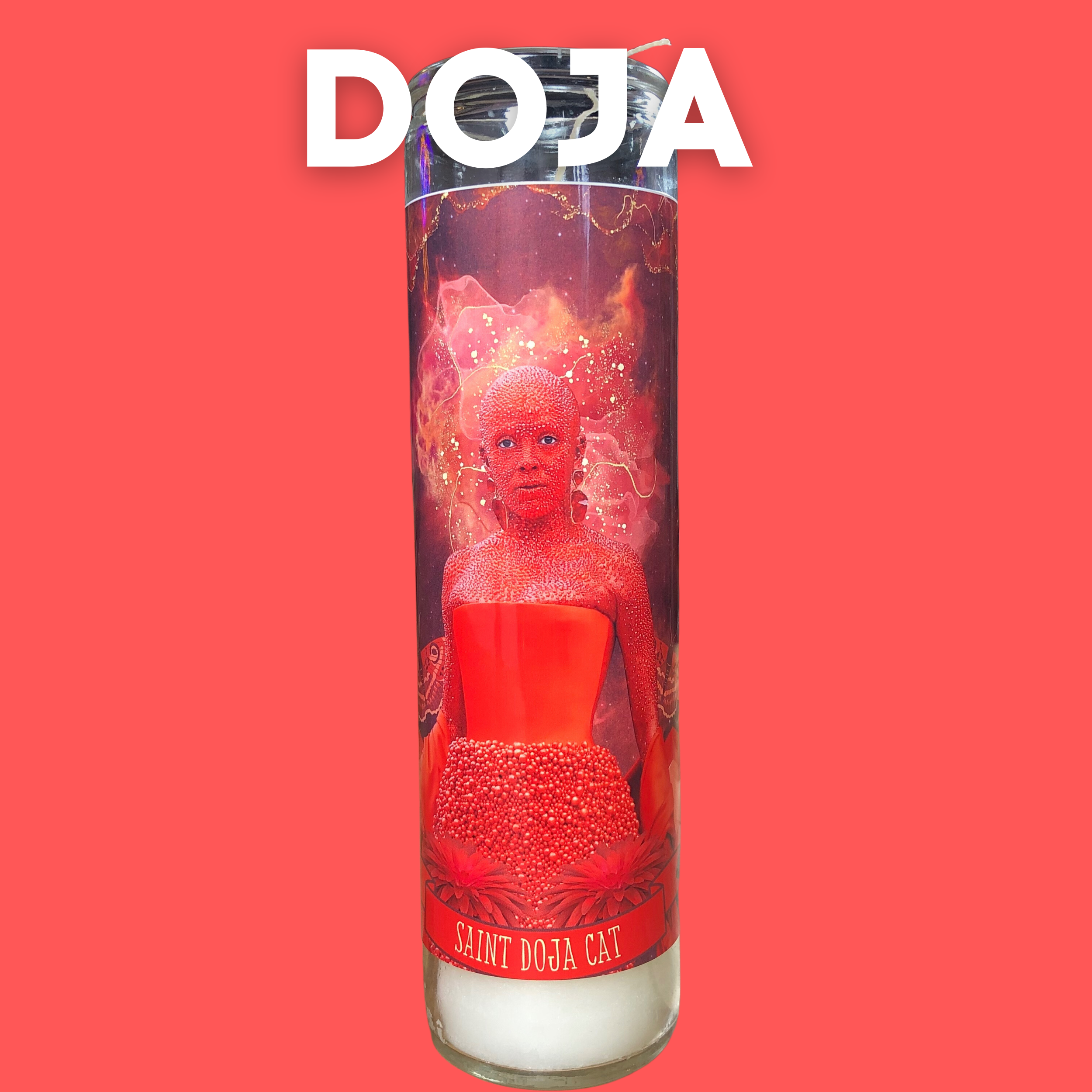The Luminary Doja Cat Altar Prayer Candle