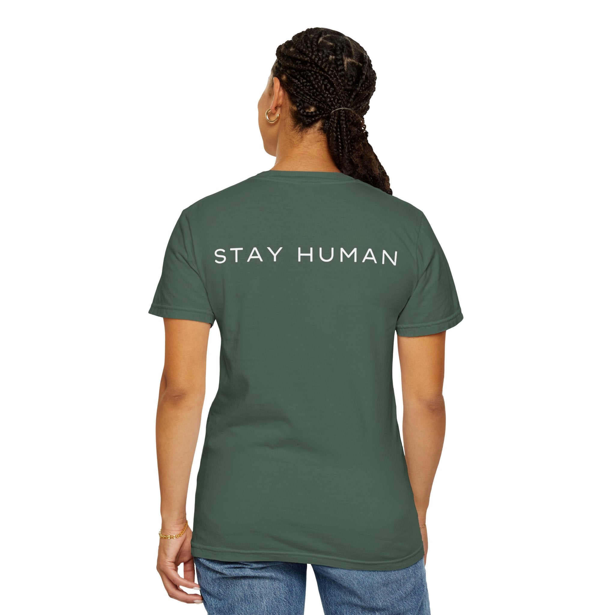 Unisex Garment-Dyed T-Shirt - 'None of This Is Normal' Statement Tee