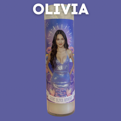 The Luminary Olivia Rodrigo Altar Prayer Candle