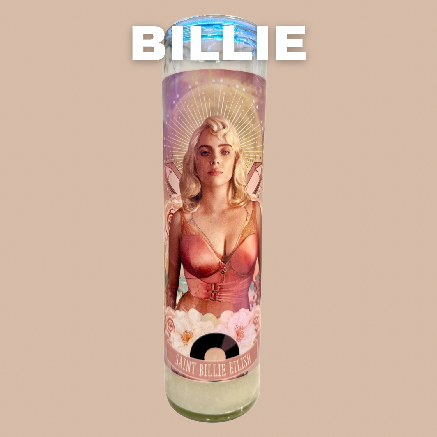 The Luminary Billie Eilish Altar Prayer Candle