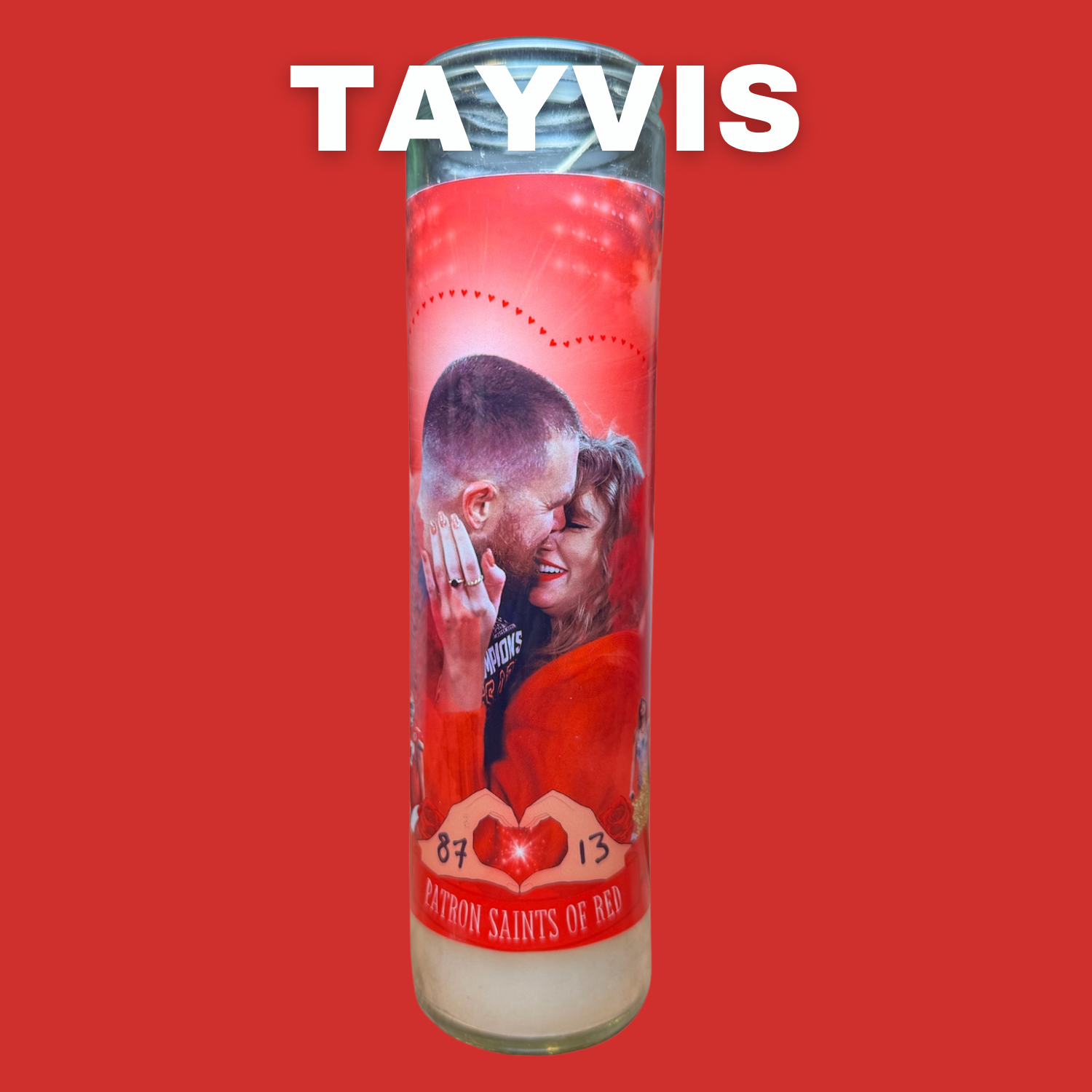 The Luminary Taylor and Travis Altar Prayer Candle