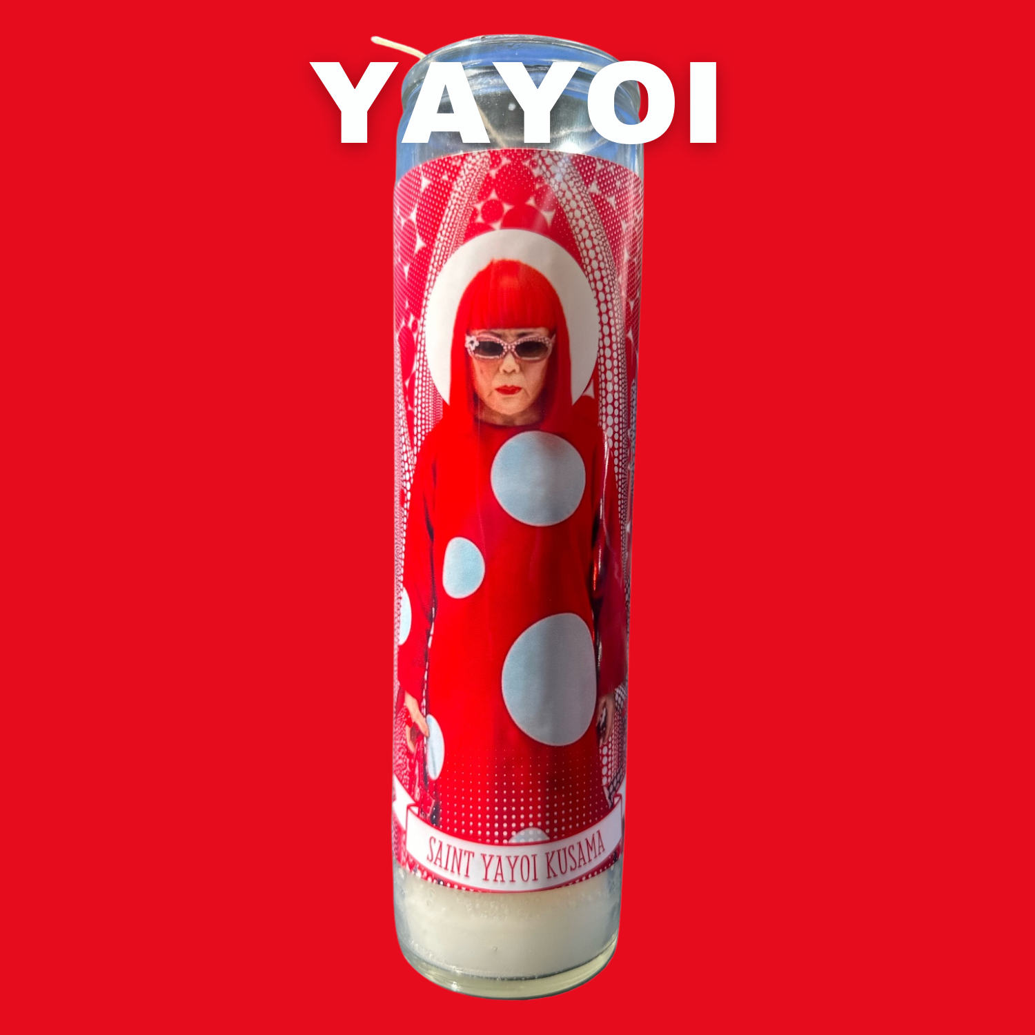 The Luminary Yayoi Kusama Altar Prayer Candle