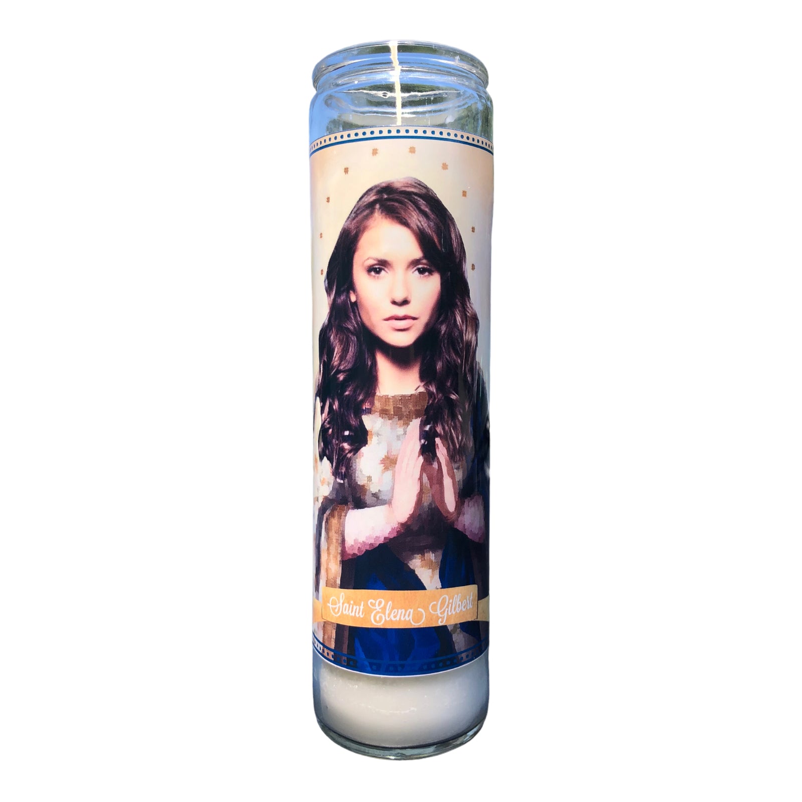 Elena Gilbert Devotional Prayer Saint Candle