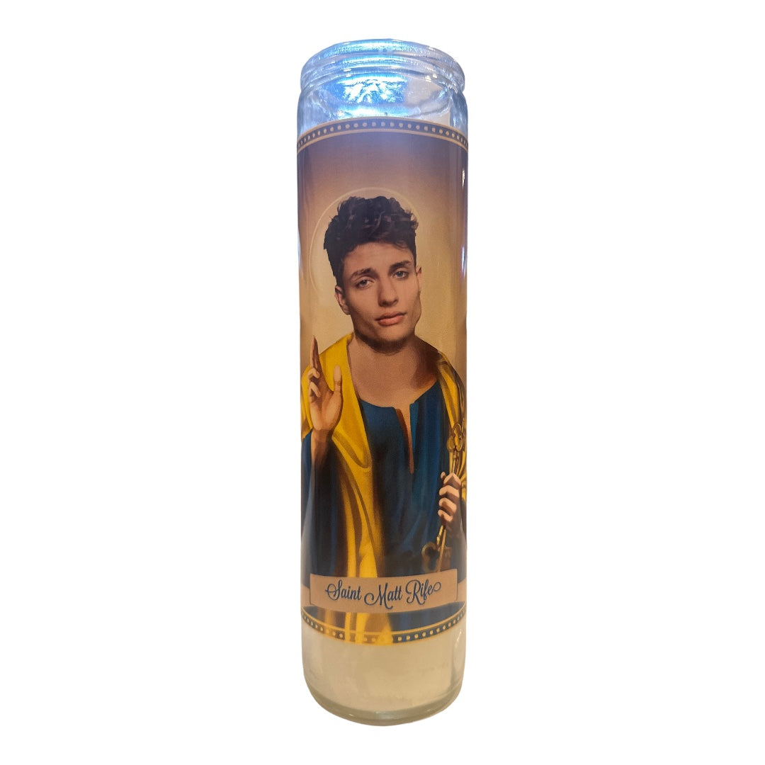 Matt Rife Devotional Prayer Saint Candle