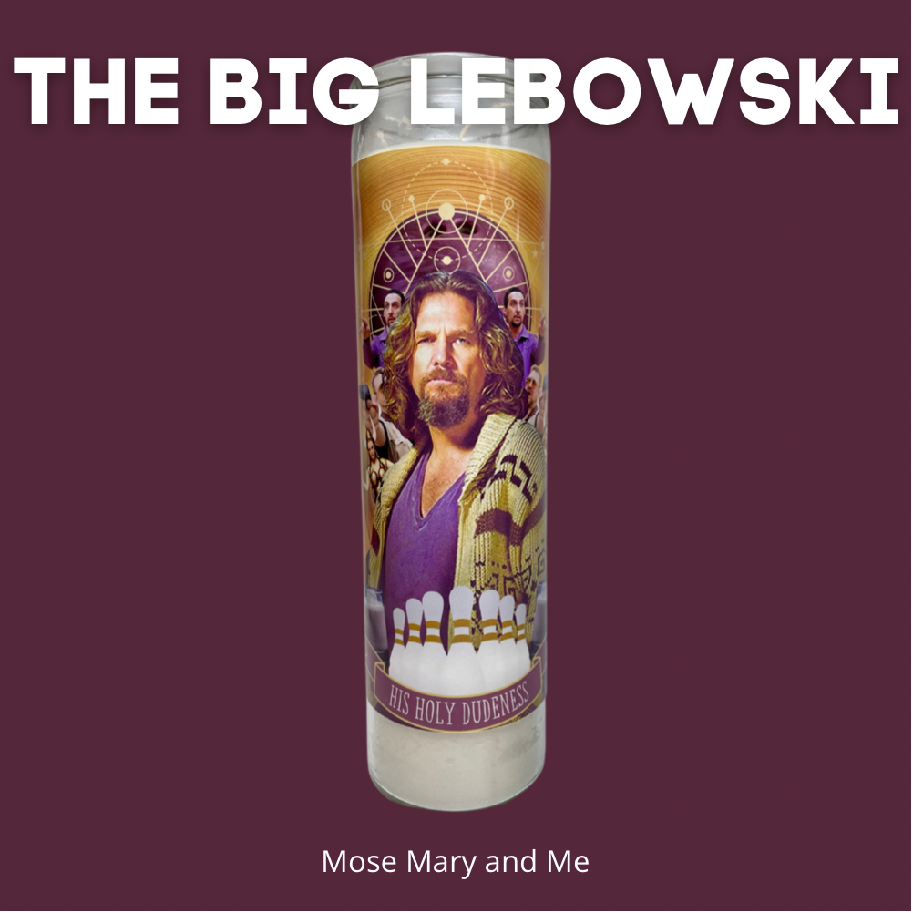 The Luminary The Big Lebowski Jeff Bridges Altar Prayer Candle - The Luminary and Co.