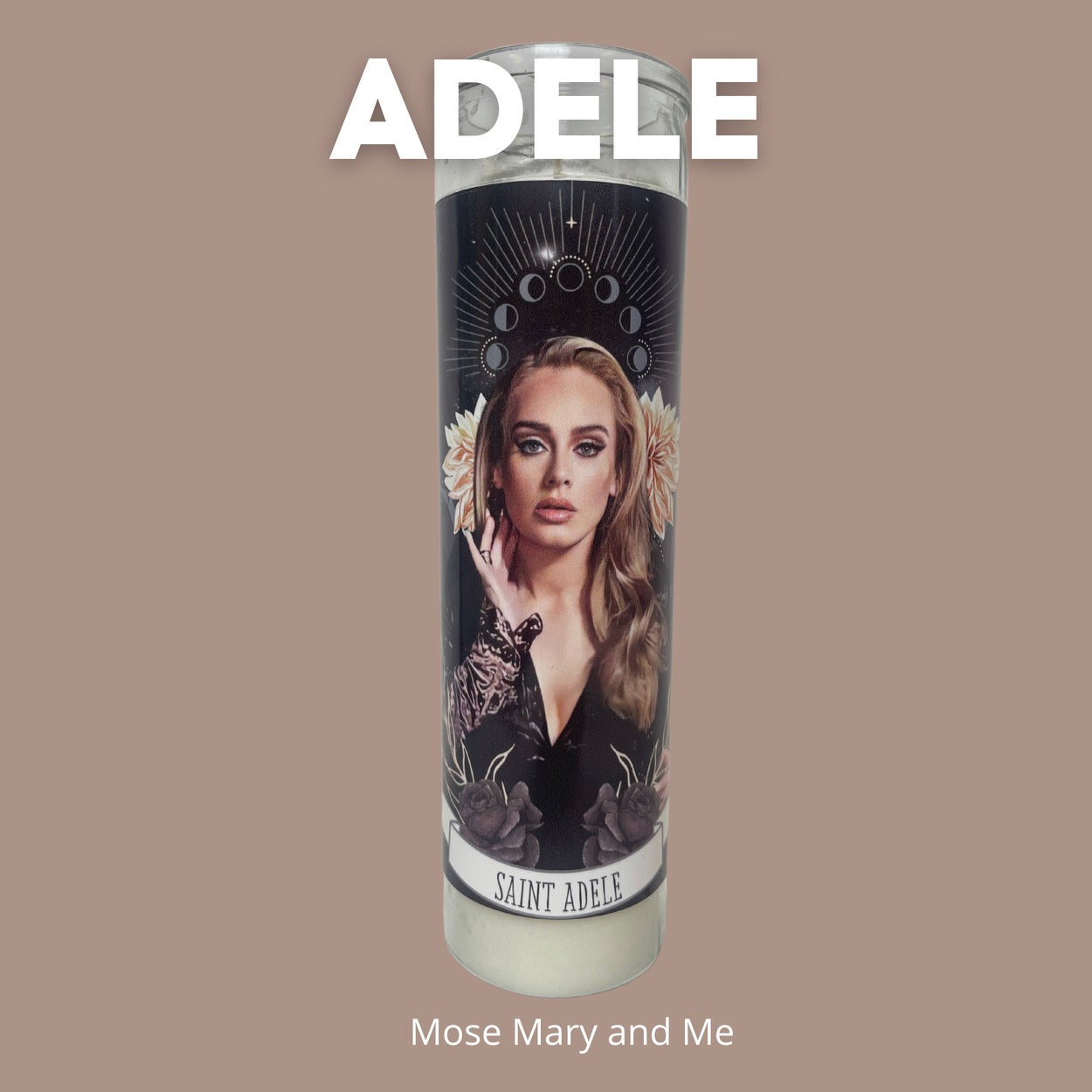 The Luminary Adele Altar Candle - Mose Mary and Me