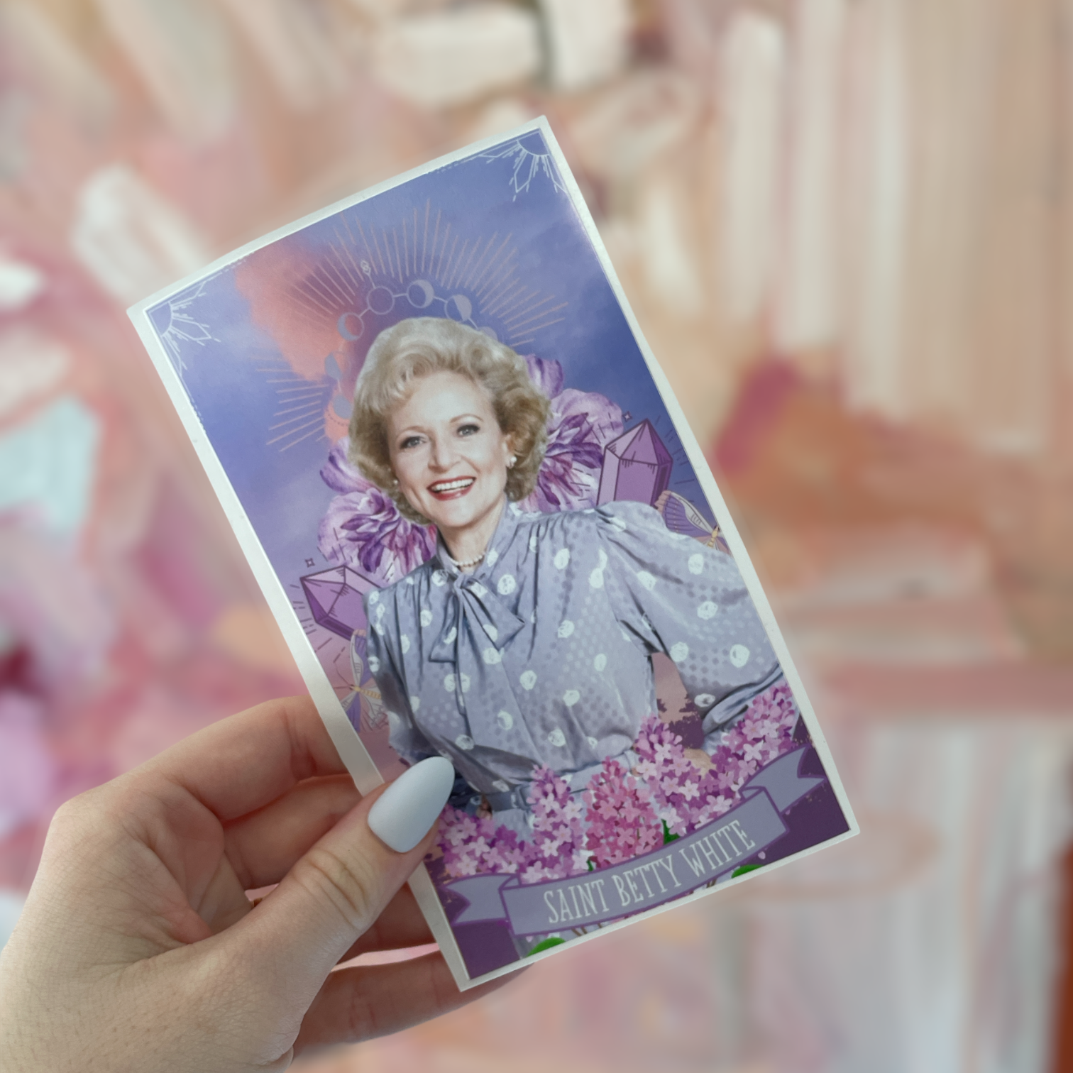The Luminary Betty White Altar Candle - Mose Mary and Me