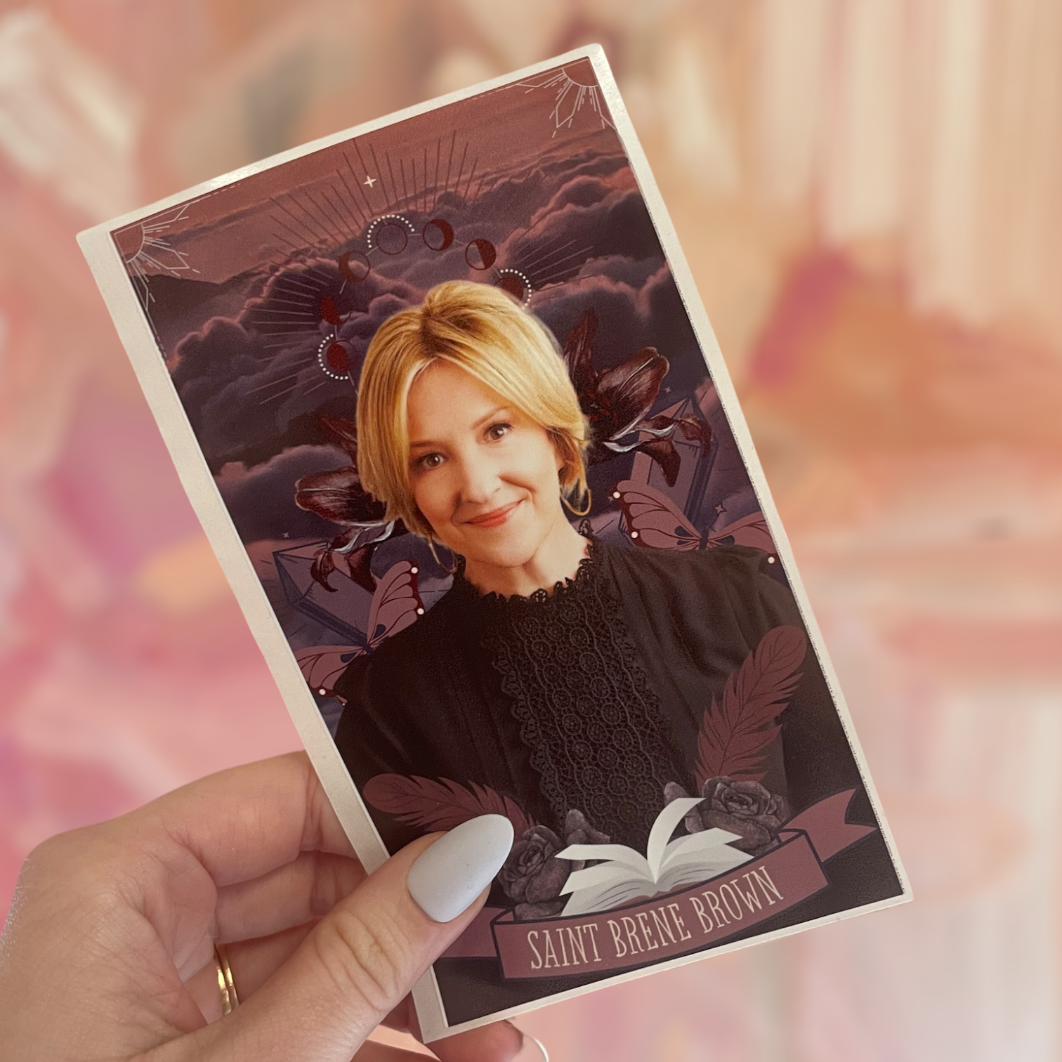 The Luminary Brené Brown Altar Candle - Mose Mary and Me