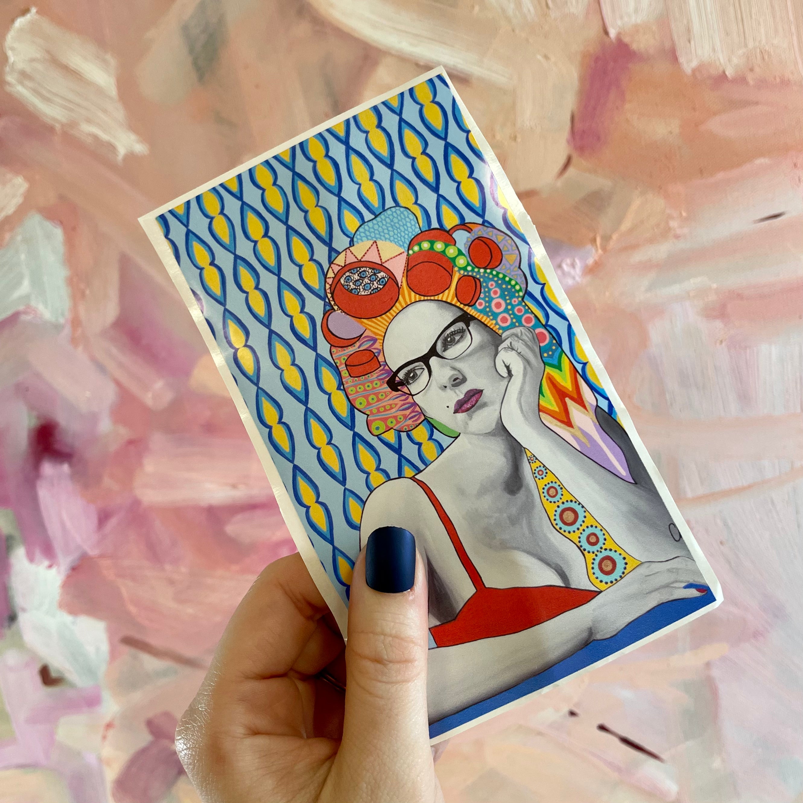 Chelsea Merrill Boyfriend Devotional Prayer Saint Candle - Mose Mary and Me