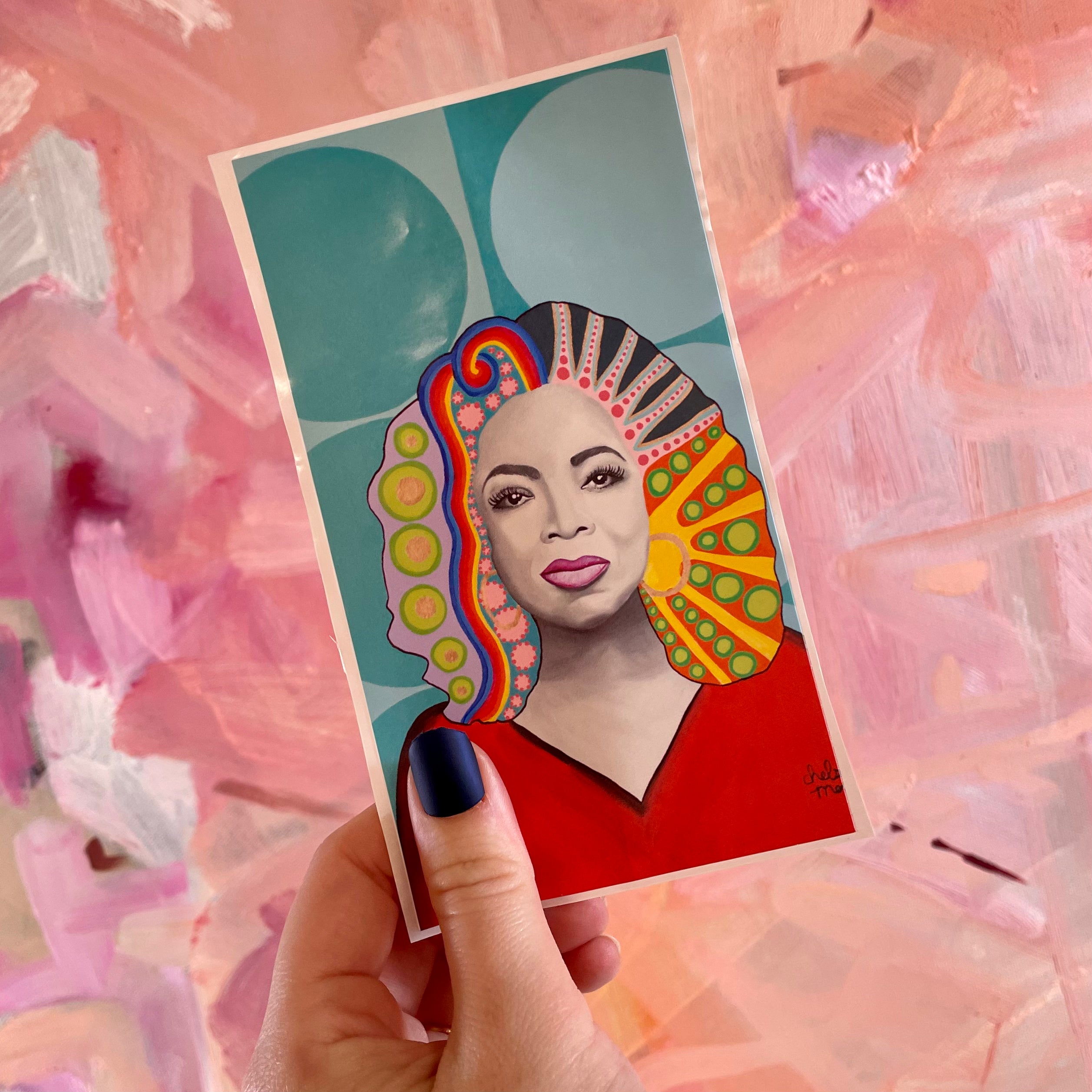 Chelsea Merrill Oprah Devotional Prayer Saint Candle - The Luminary and Co.