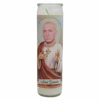 Eminem Devotional Prayer Saint Candle - Mose Mary and Me