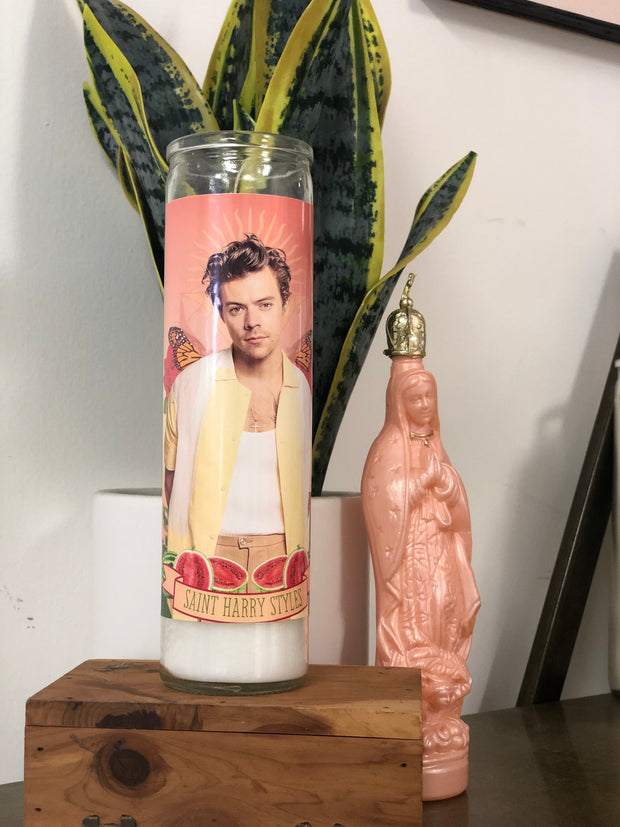 The Luminary Harry Styles Altar Candle - Mose Mary and Me