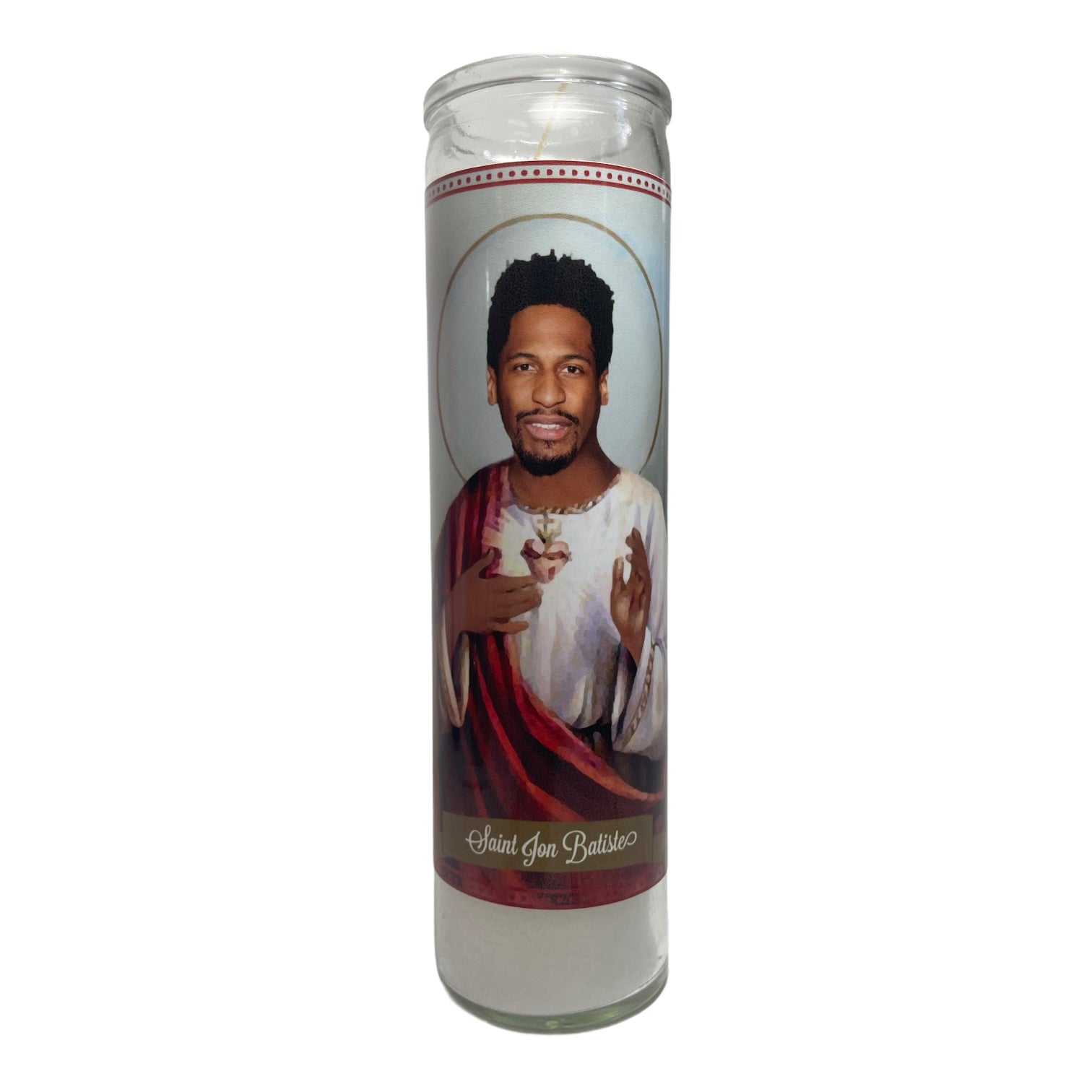 Jon Batiste Devotional Prayer Saint Candle - Mose Mary and Me