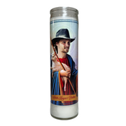 Cast of Yellowstone Devotional Prayer Saint Candle - Mose Mary and Me