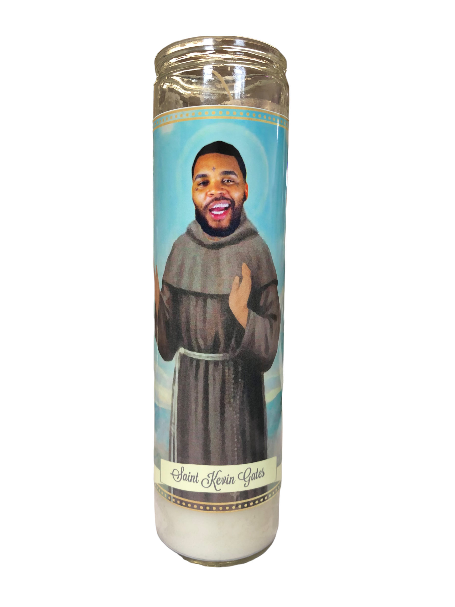 Kevin Gates Devotional Prayer Saint Candle