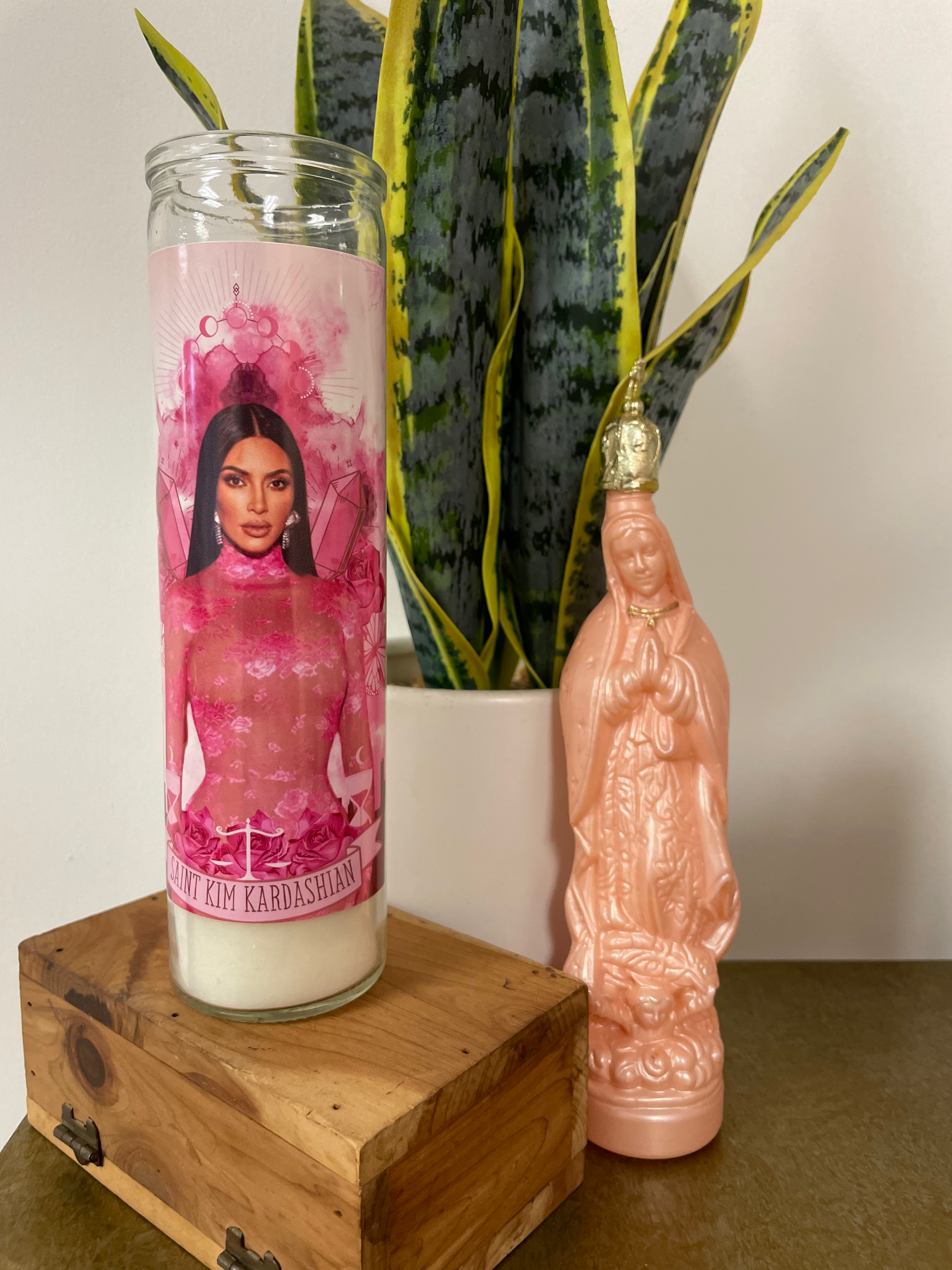 The Luminary Kim Kardashian Altar Candle - Mose Mary and Me