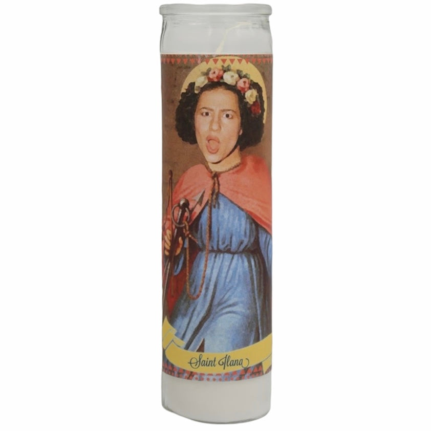Broad City -Abbi & Ilana Broad City Saint Prayer Devotional Candles Set - Mose Mary and Me
