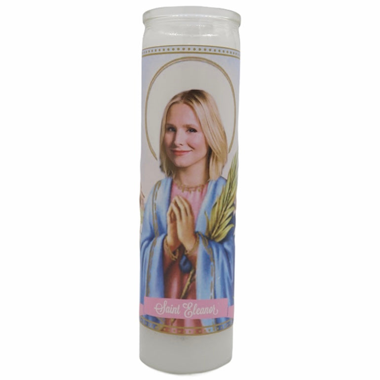 The Good Place Devotional Prayer Saint Candles - Mose Mary and Me