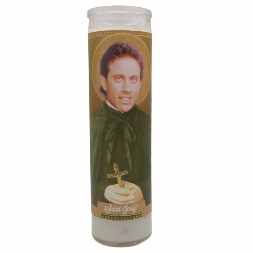 Cast of Seinfeld Devotional Saint Prayer Candle Set - Mose Mary and Me