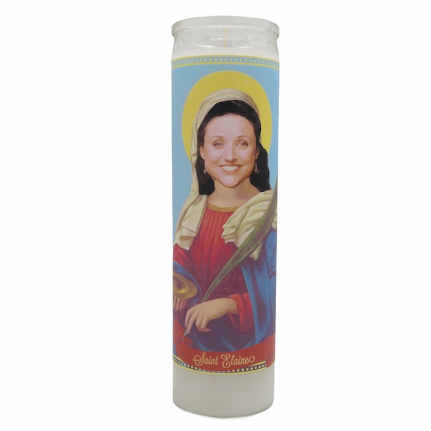 Cast of Seinfeld Devotional Saint Prayer Candle Set - Mose Mary and Me