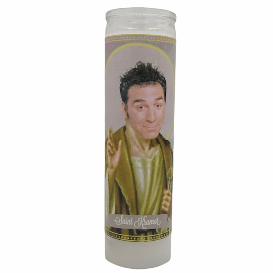 Cast of Seinfeld Devotional Saint Prayer Candle Set - Mose Mary and Me