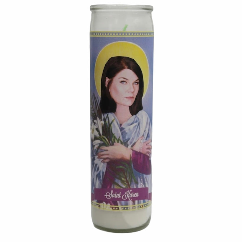 My Favorite Murder Prayer Devotional Candles - Mose Mary and Me