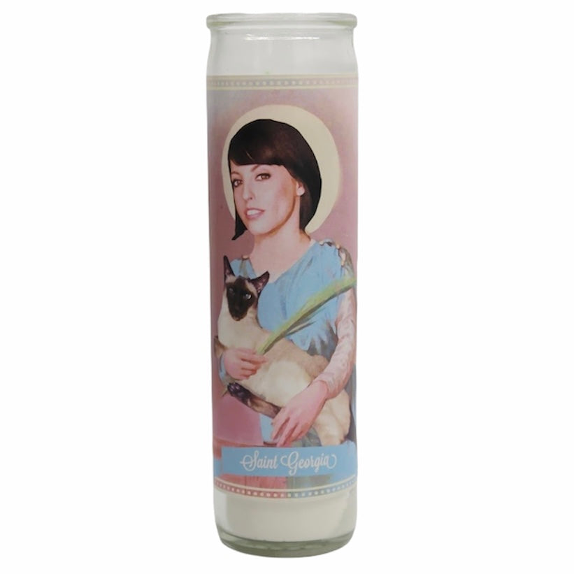 My Favorite Murder Prayer Devotional Candles - Mose Mary and Me