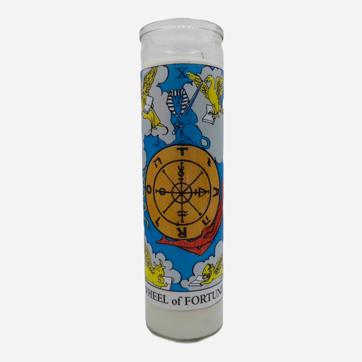 Tarot Collection Devotional Prayer Saint Candle - Mose Mary and Me