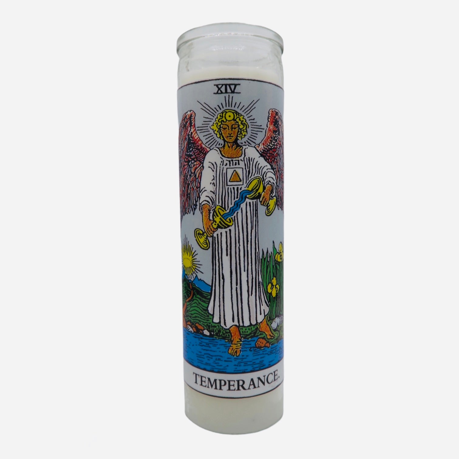 Tarot Collection Devotional Prayer Saint Candle - Mose Mary and Me