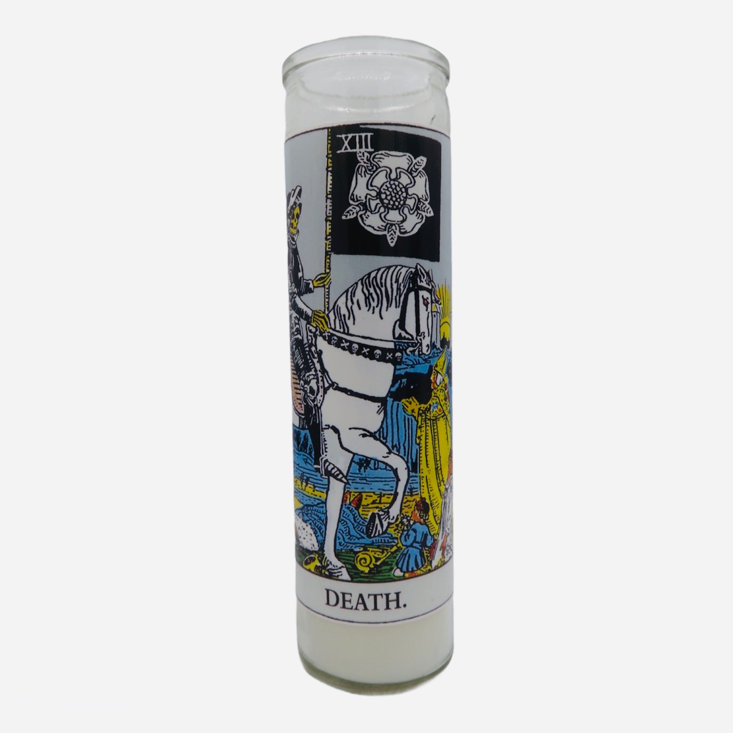 Tarot Collection Devotional Prayer Saint Candle - Mose Mary and Me