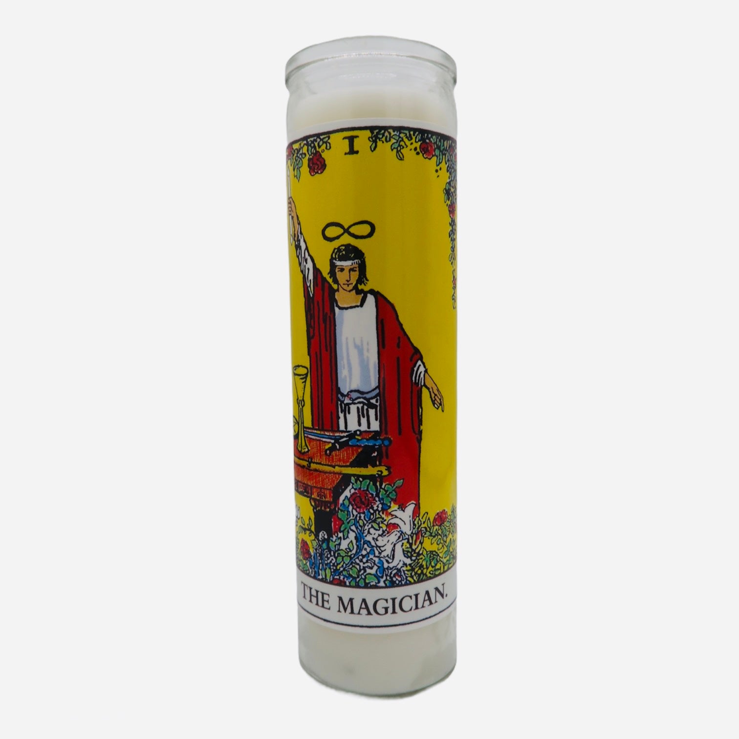 Tarot Collection Devotional Prayer Saint Candle - Mose Mary and Me