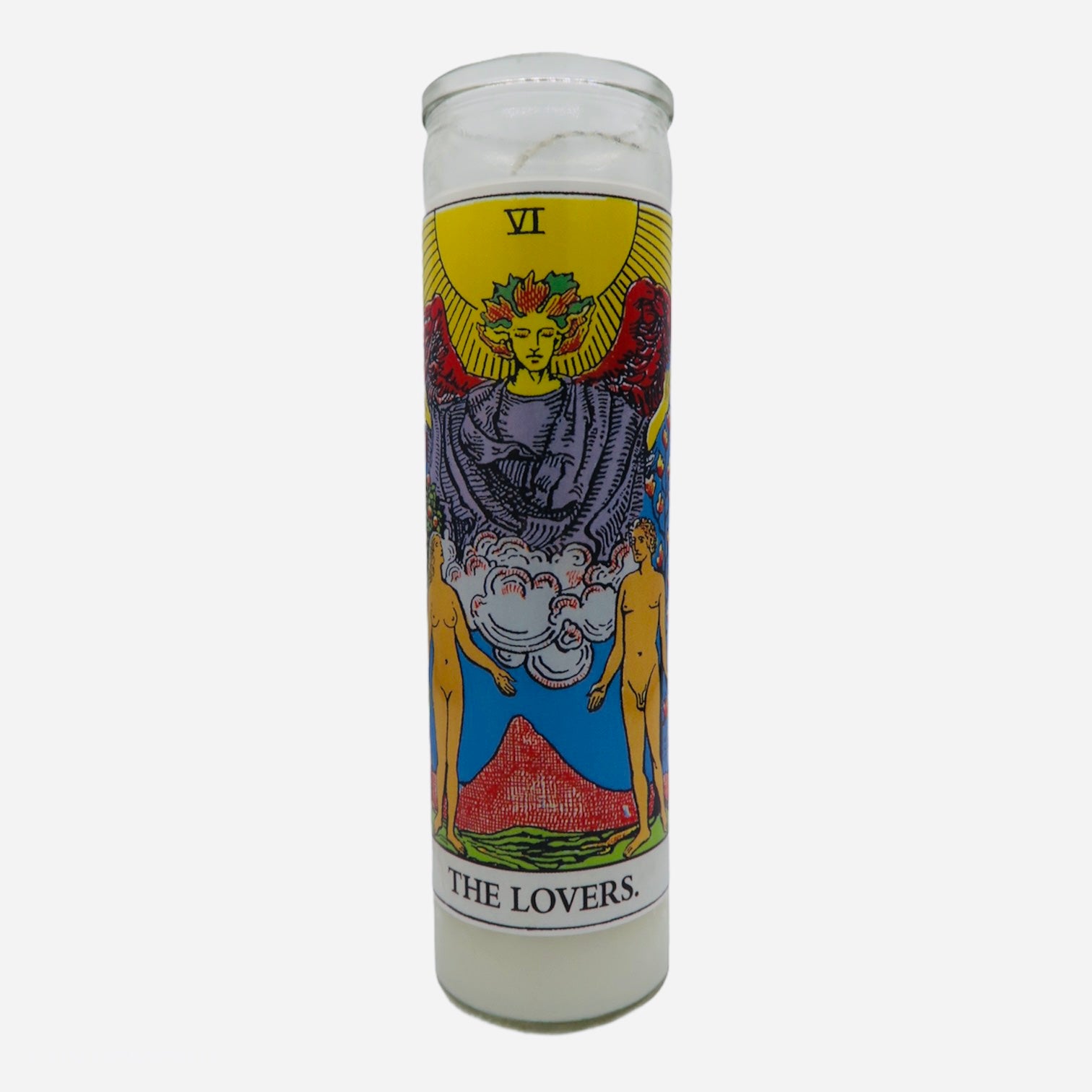 Tarot Collection Devotional Prayer Saint Candle - Mose Mary and Me