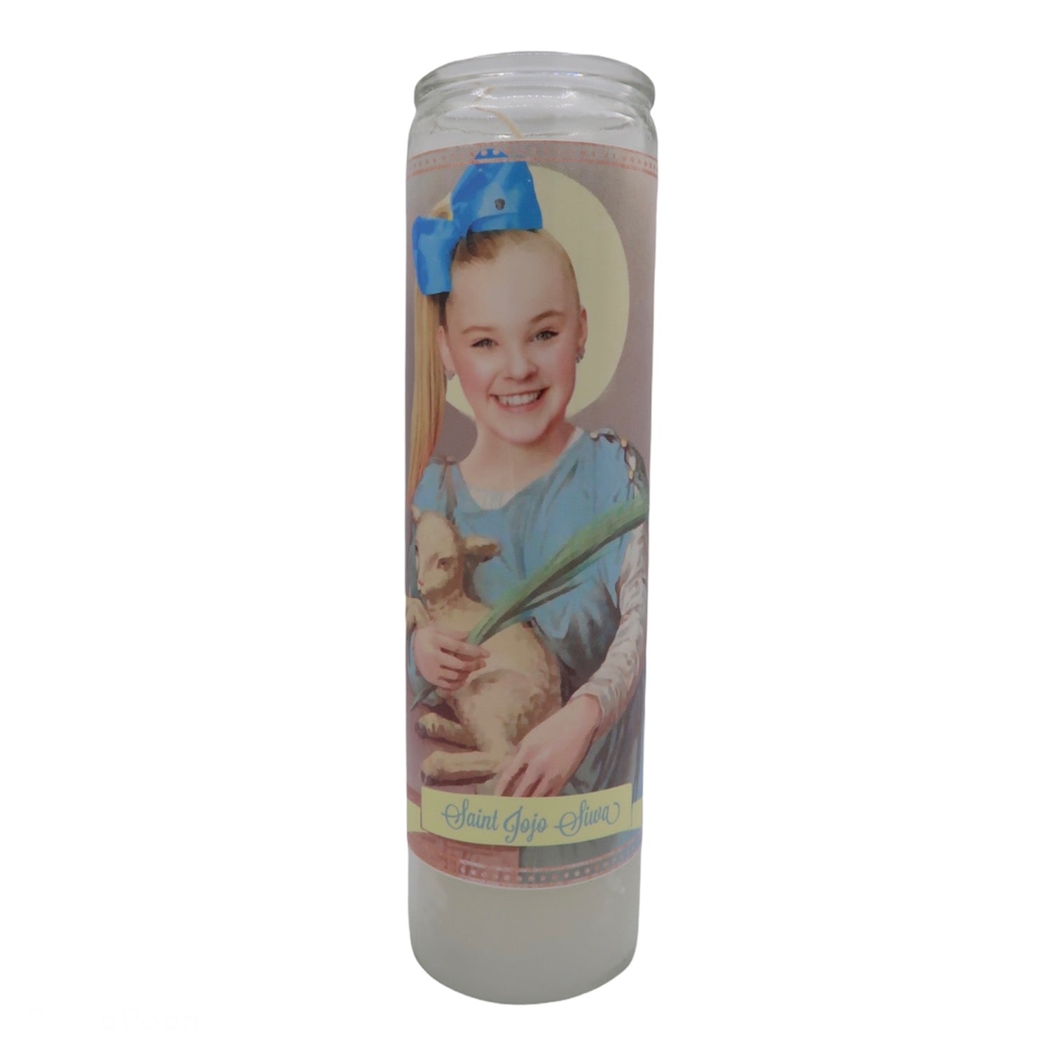 Jojo Siwa Devotional Prayer Saint Candle - Mose Mary and Me