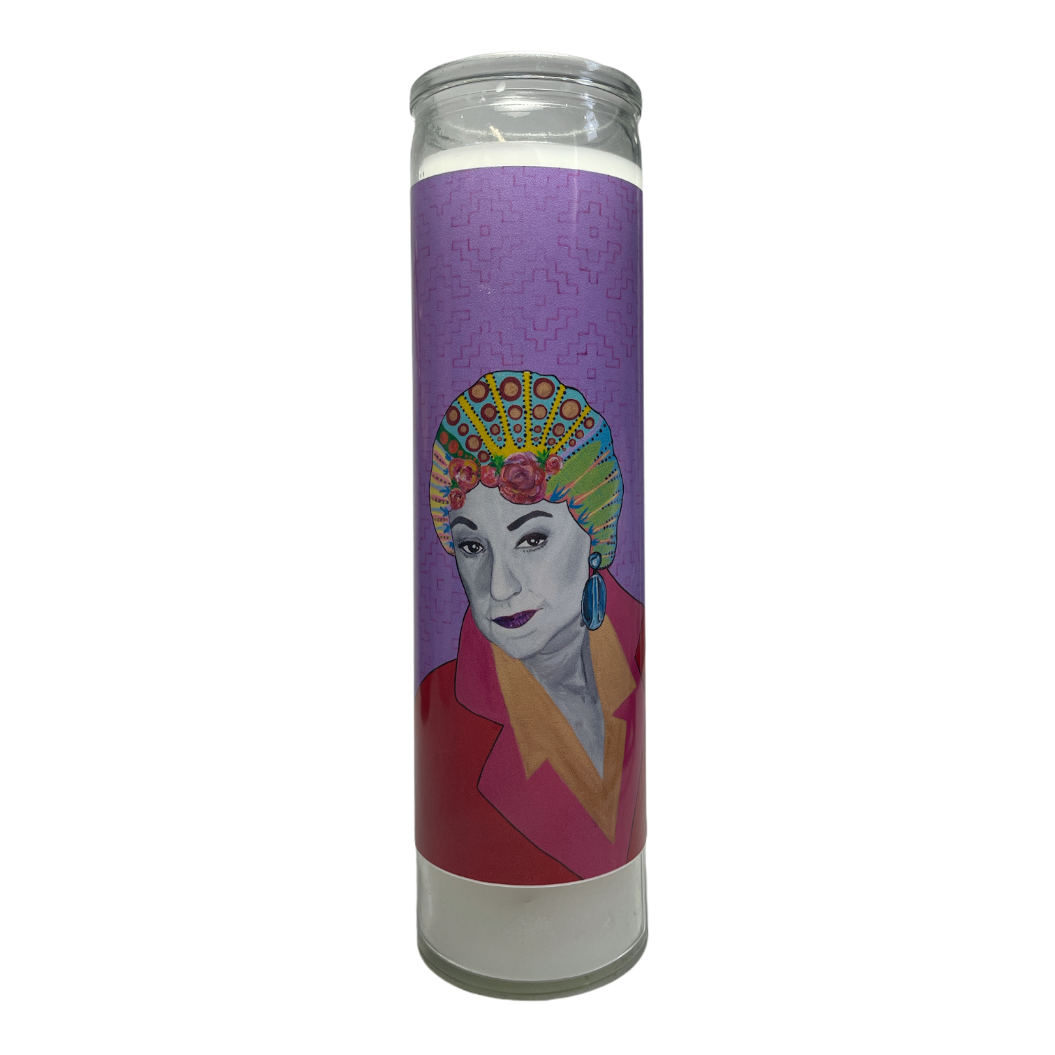 CM Bea Arthur "Dorothy" Devotional Prayer Saint Candle - Mose Mary and Me
