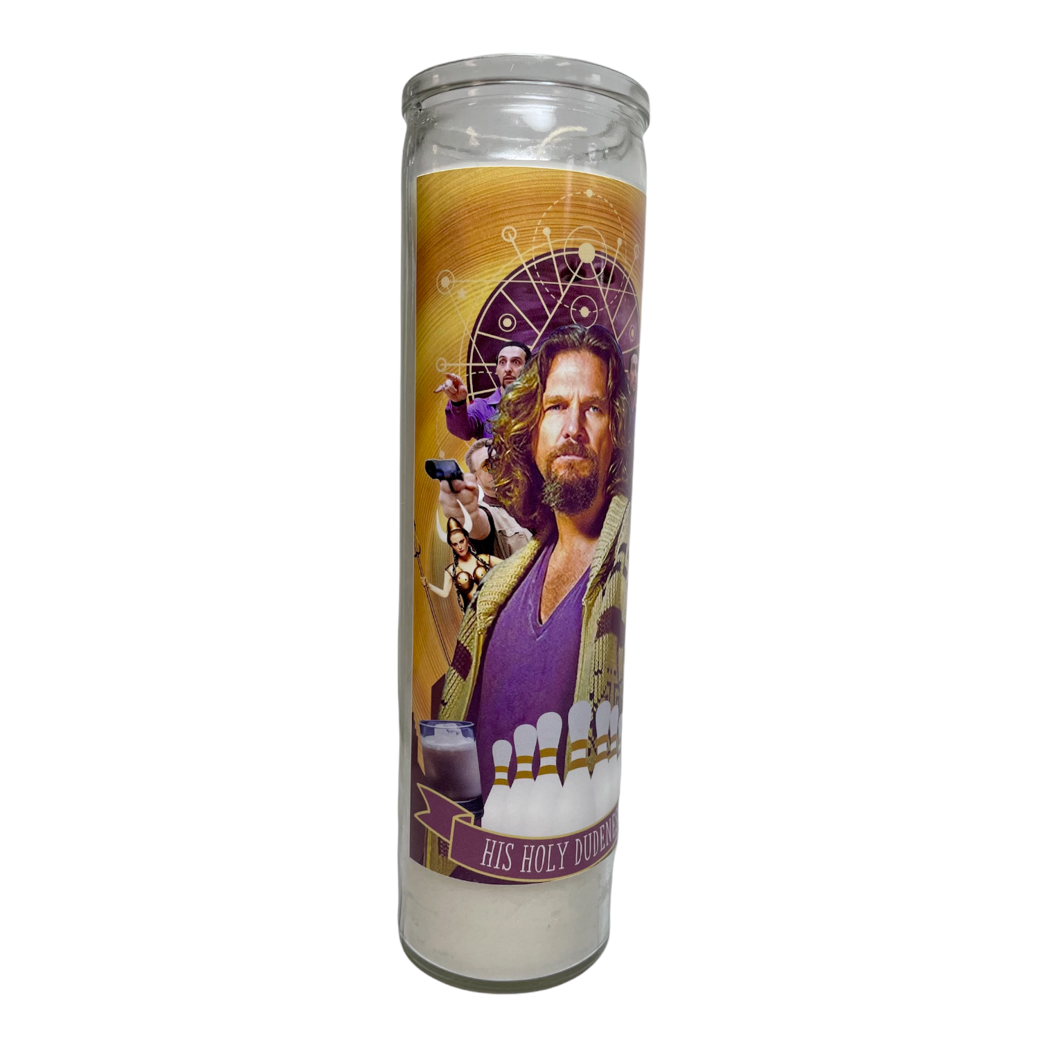 The Luminary The Big Lebowski Jeff Bridges Altar Prayer Candle - The Luminary and Co.