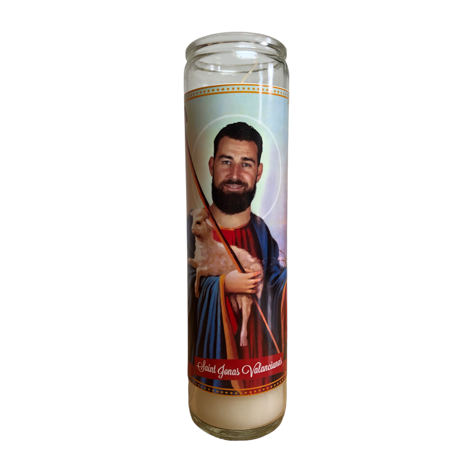 Choice of Candle from the New Orleans Pelicans Prayer Saint Candles - The Luminary and Co.