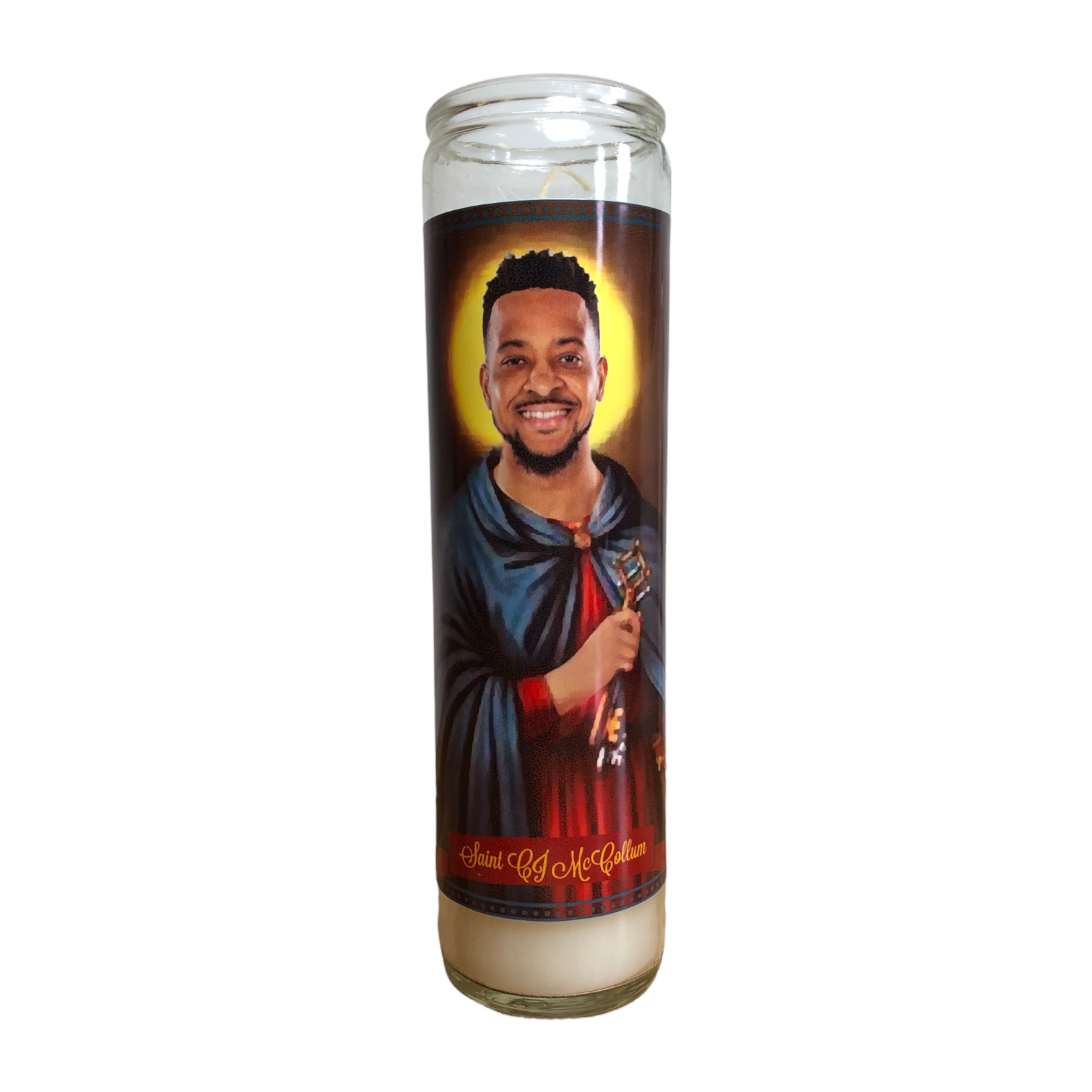 Choice of Candle from the New Orleans Pelicans Prayer Saint Candles - The Luminary and Co.