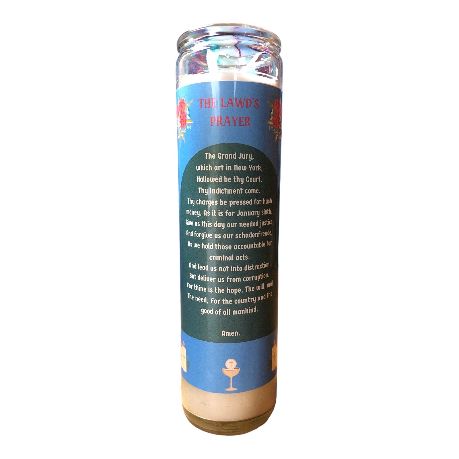 Stormy Daniels Indictment Patron Saint Altar Candle