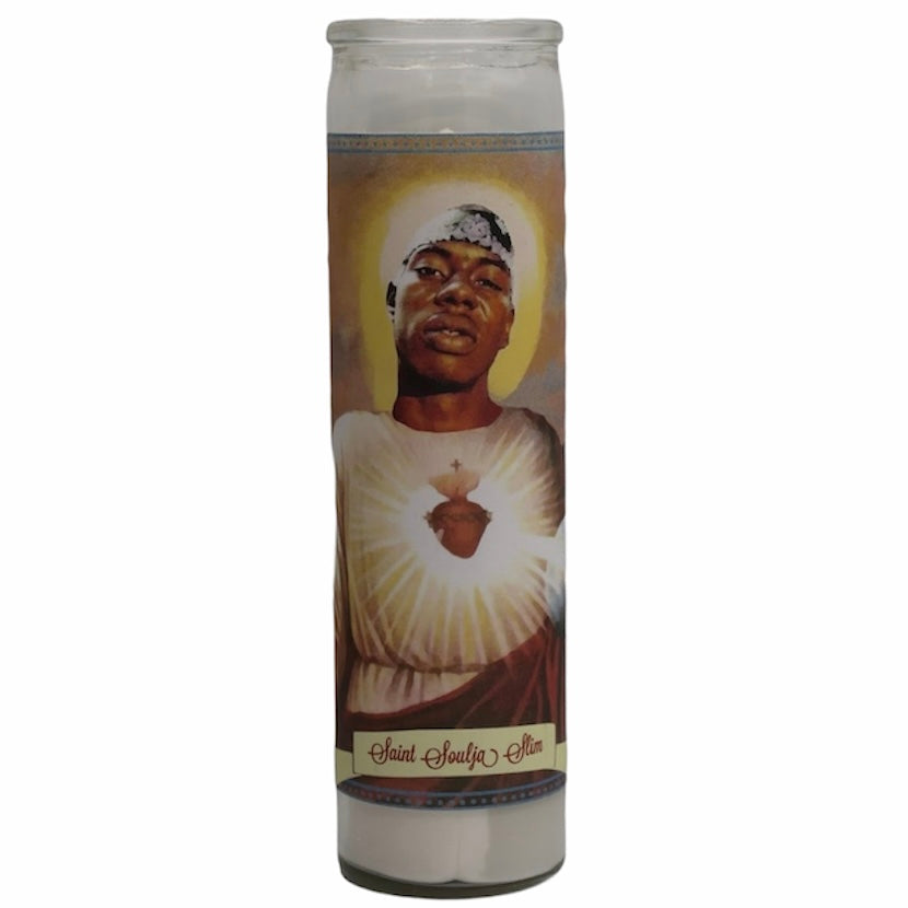 Soulja Slim Devotional Prayer Saint Candle - Mose Mary and Me
