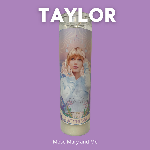 The Luminary Taylor Swift Altar Candle - Mose Mary and Me