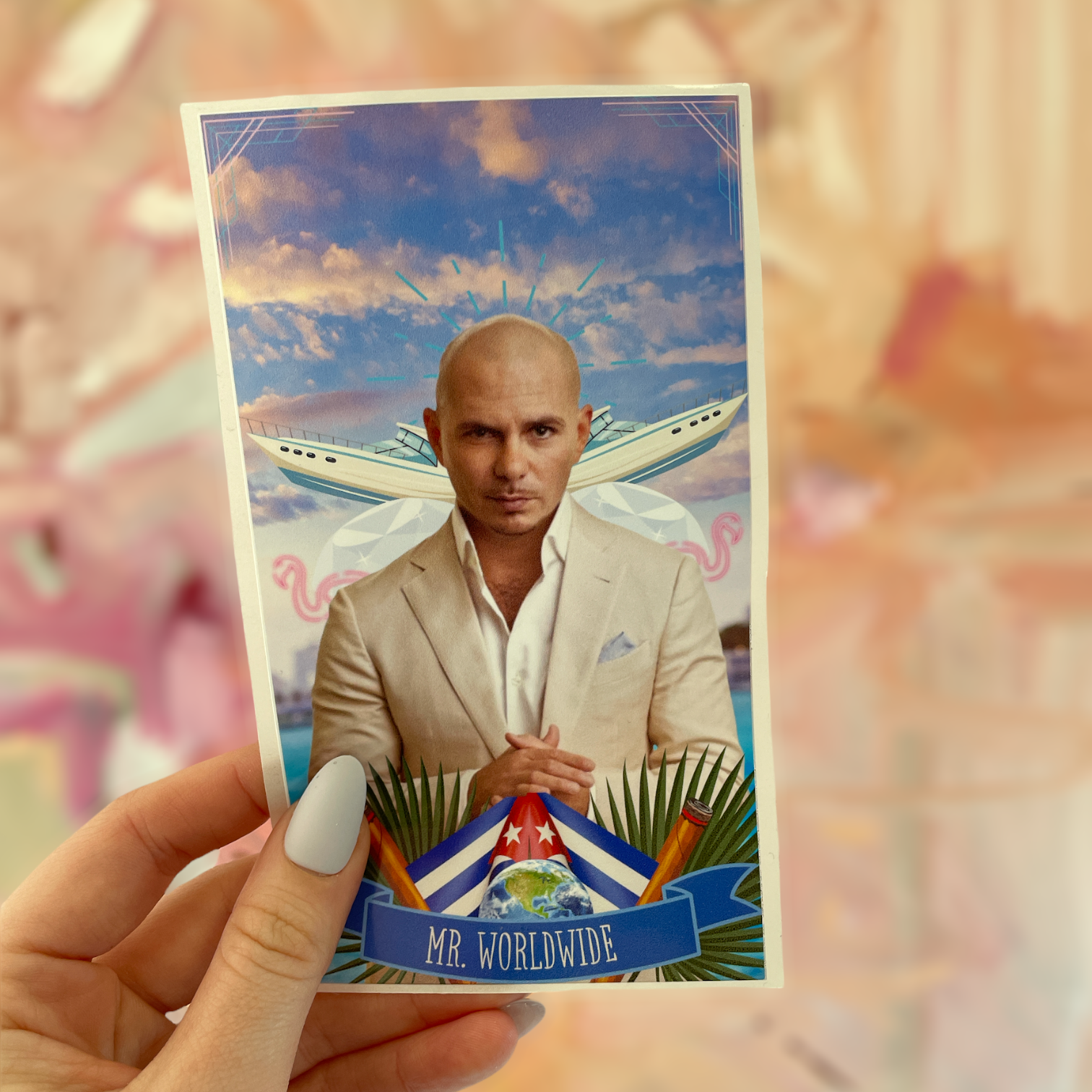 The Luminary Pitbull Altar Candle - Mose Mary and Me