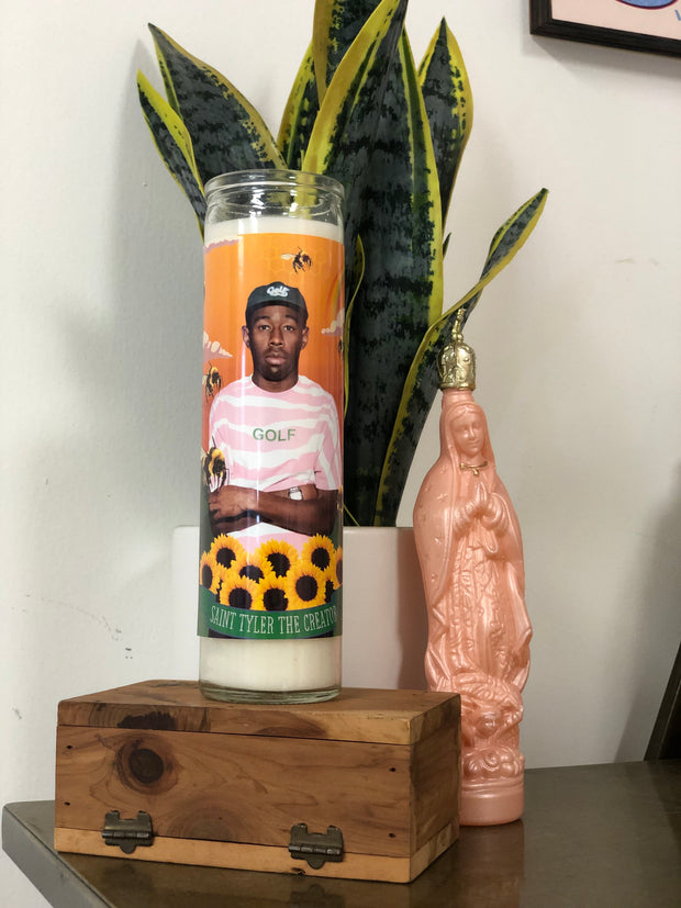 The Luminary Tyler The Creator Altar Candle - Mose Mary and Me