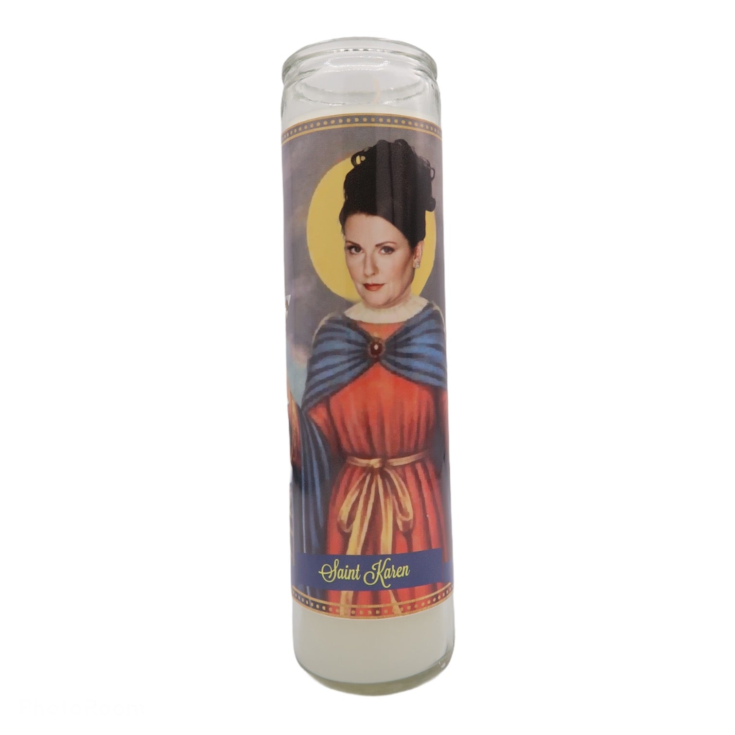 Will and Grace Cast Devotional Prayer Saint Candles - Mose Mary and Me