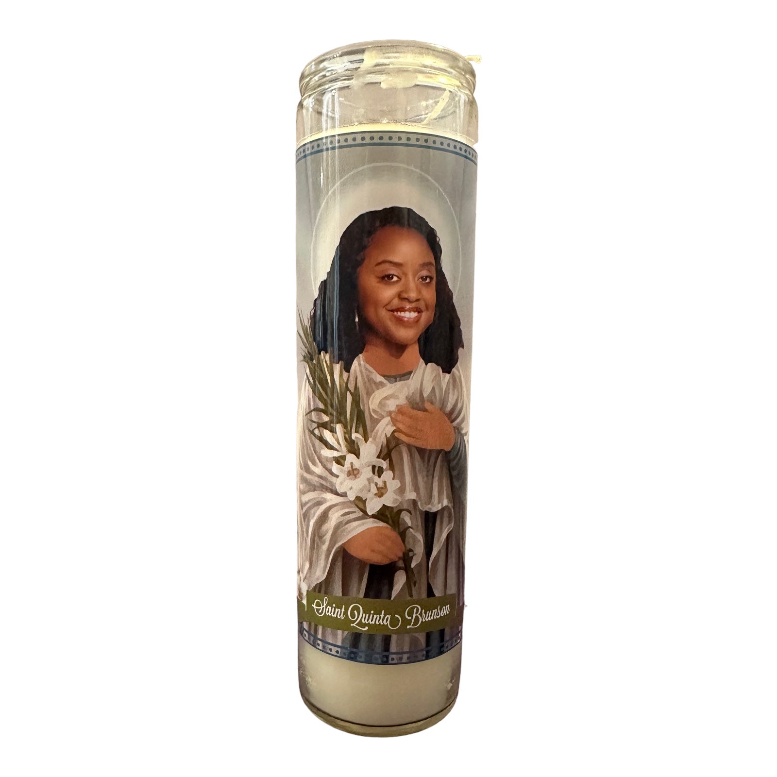 Quinta Brunson Devotional Prayer Saint Candle