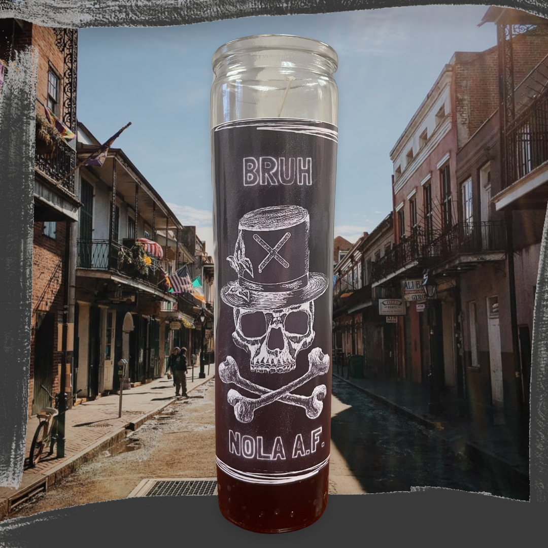 NOLA AF Devotional Prayer Saint Candle - Mose Mary and Me