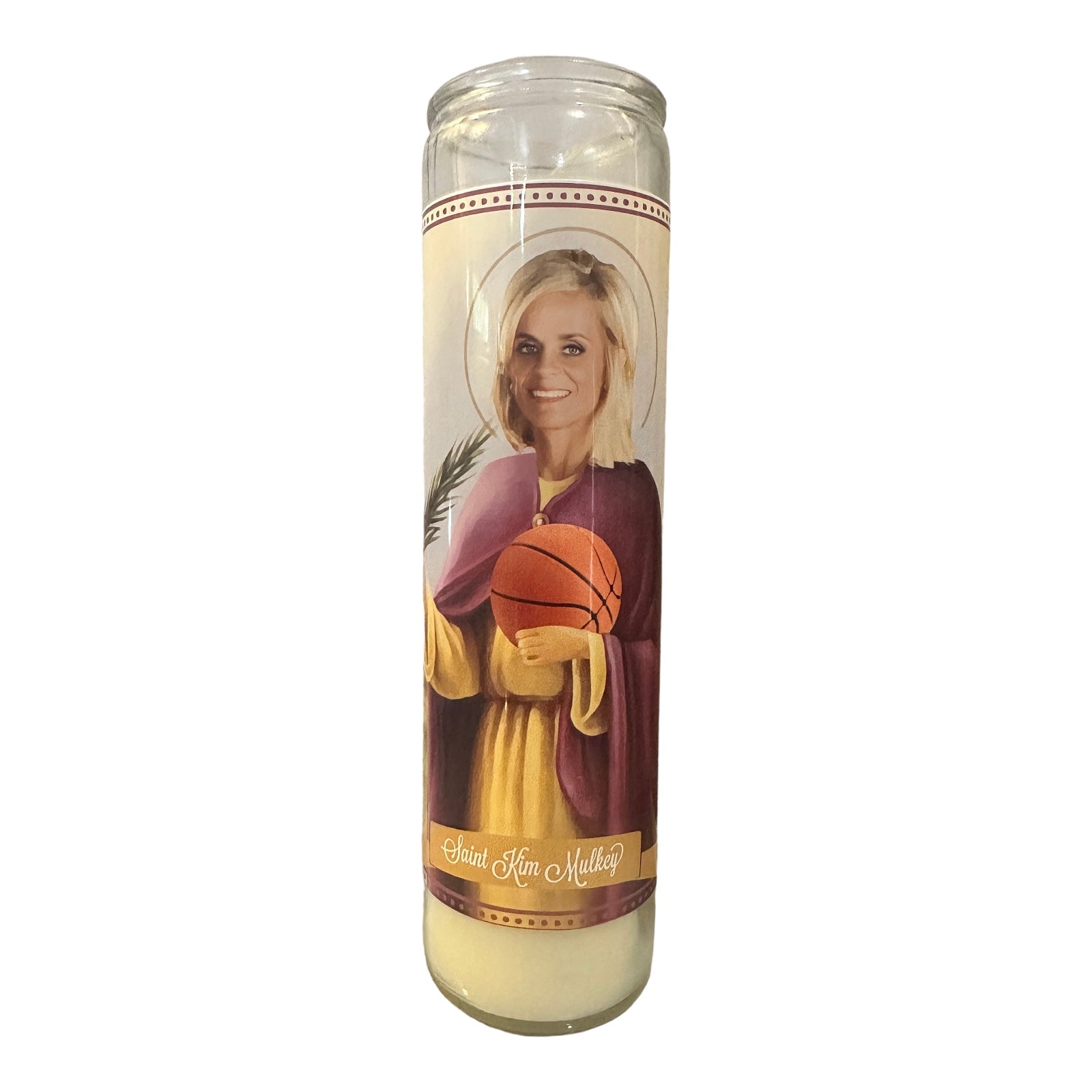 Kim Mulkey Devotional Prayer Saint Candle