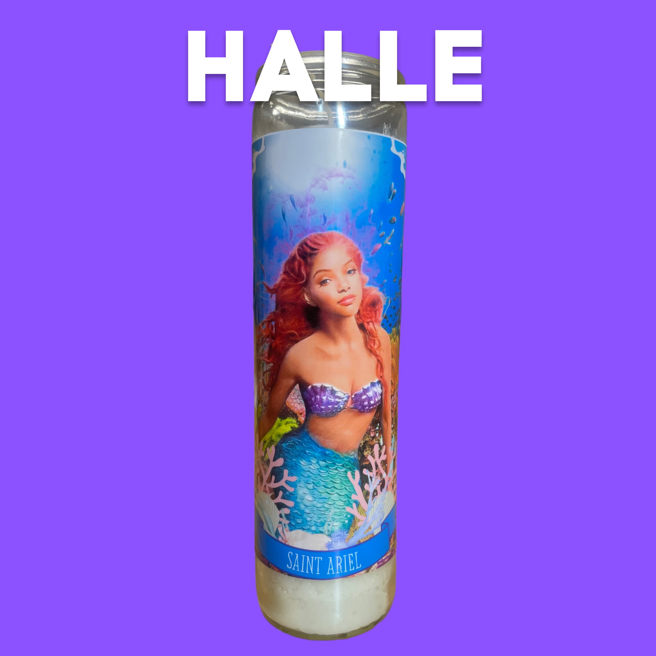 The Luminary Ariel Halle Bailey Altar Prayer Candle
