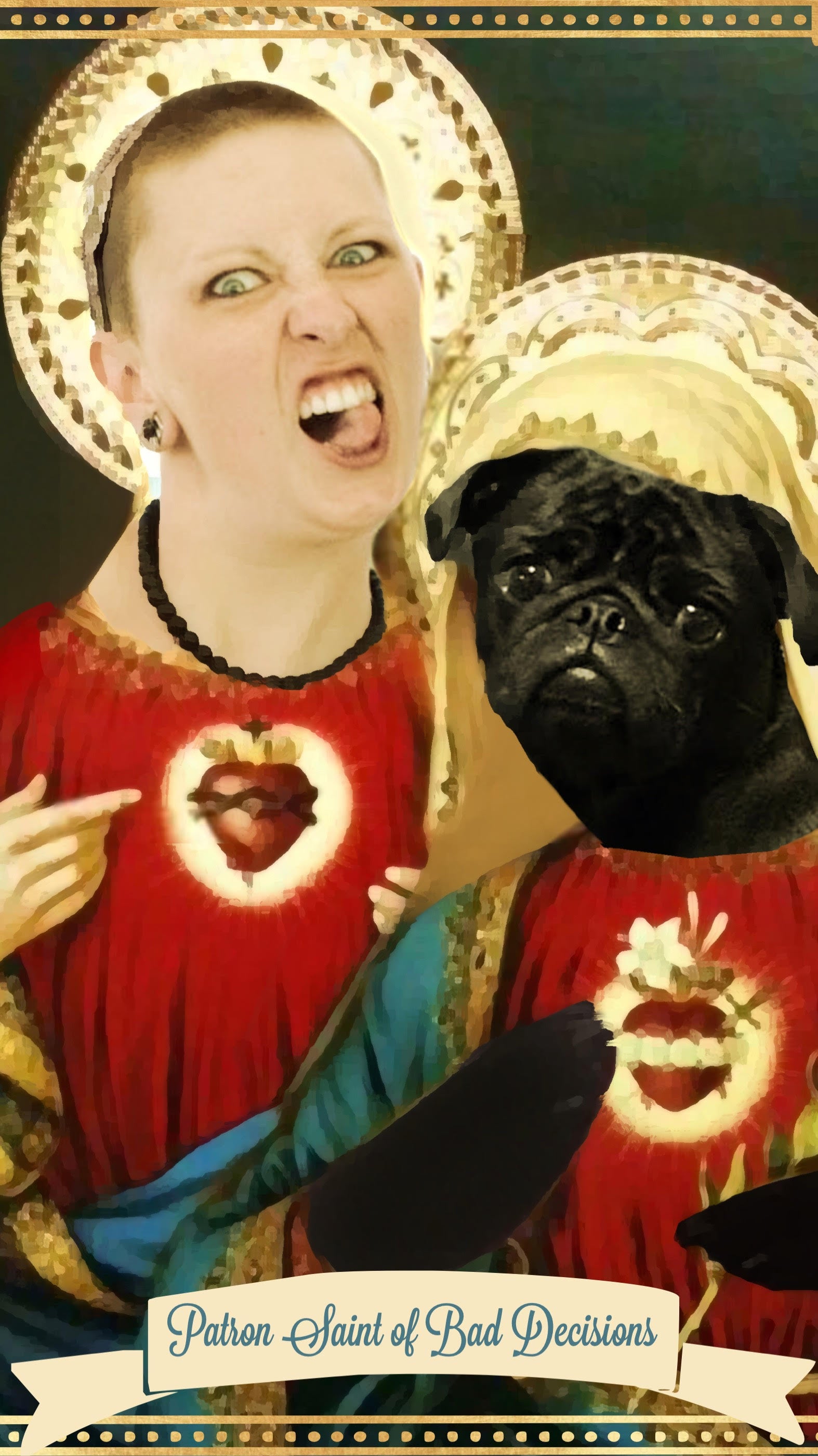 Personalized Custom Devotional Prayer Saint Candle (Pet)- Create Your Own - Mose Mary and Me