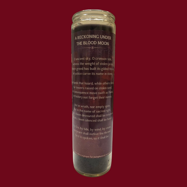 (Billionaire) Blood Moon Manifestation Candle